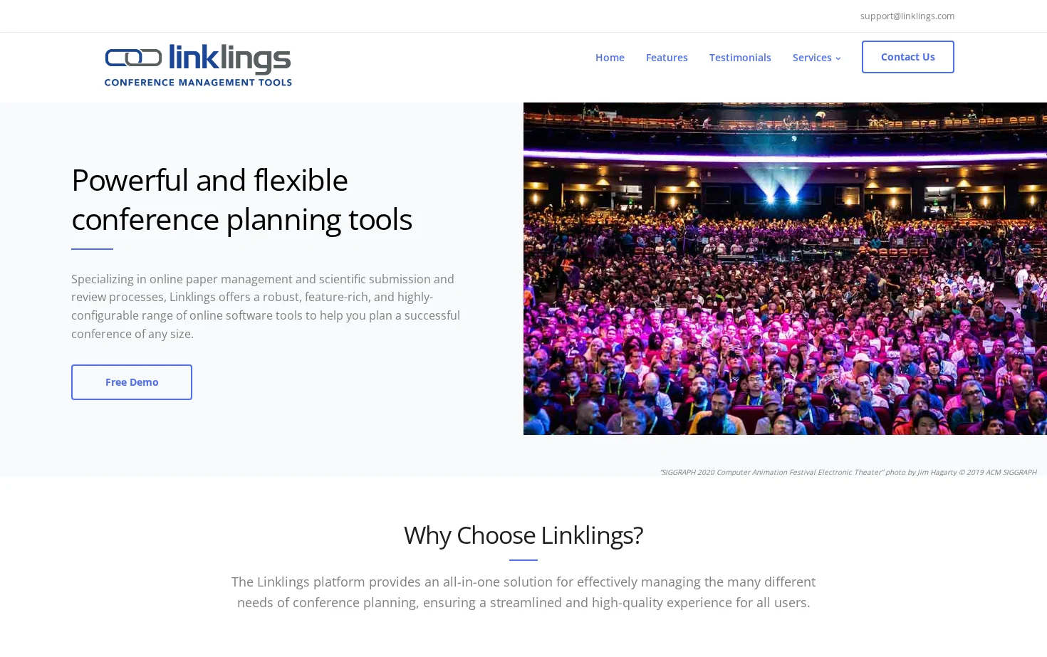 Linklings 页面快照